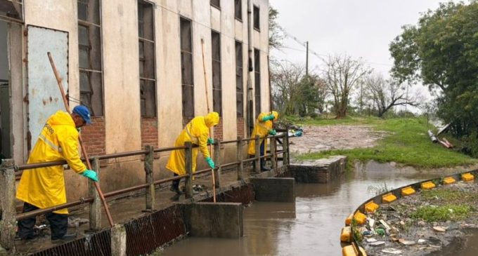 Casas de bombas operam a pleno após 110 milímetros de chuva