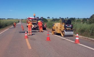 DNIT realiza manutenção em rodovias da região sul