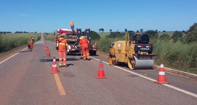 DNIT realiza manutenção em rodovias da região sul