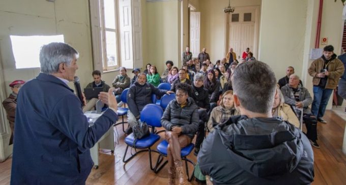 Marroni apresenta projetos do PAC Mobilidade a lideranças