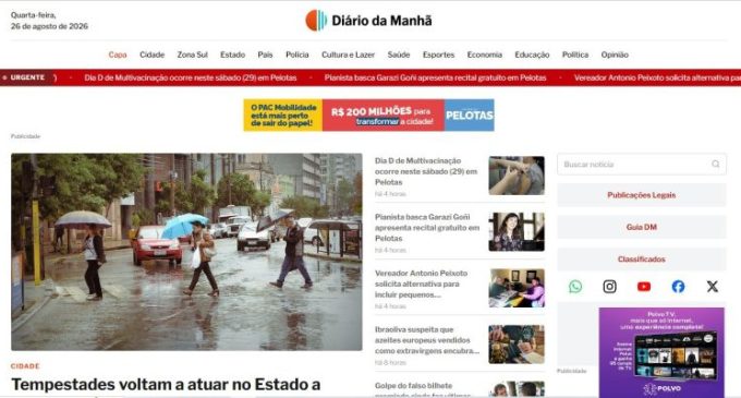 Diário da Manhã prepara novo portal para ampliar experiência de leitura e conexão com os leitores